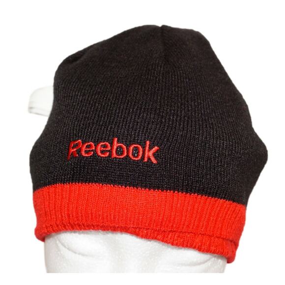 Ottawa Senators NHL Hockey Reversible Beanie Cap - Vintage Reebok Toque Hat 2010 - Picture 8 of 11